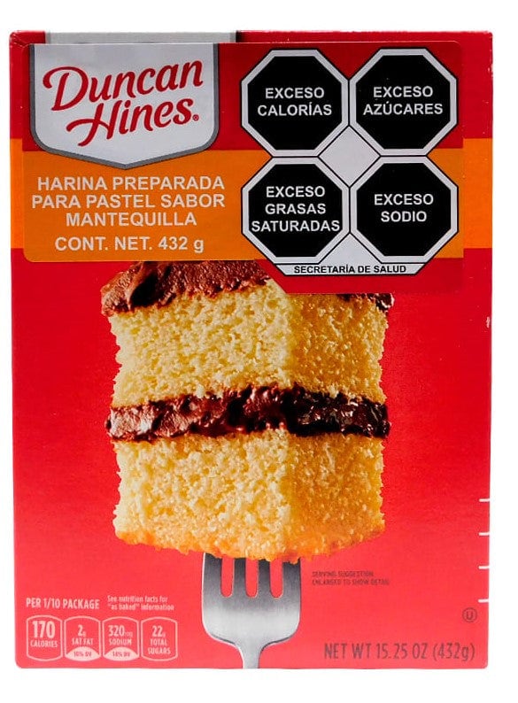 Harina Duncan Hines Mantequilla 432G | Leal Materias Primas