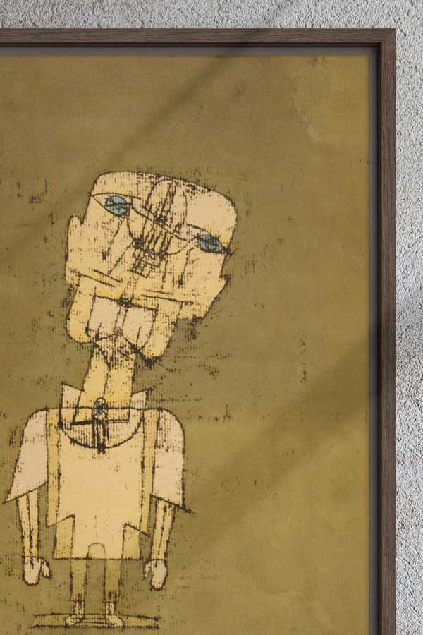 Leinwand - Paul Klee, Gespenst eines Genies Ghost of a Genius