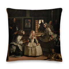 las-meninas-diego-velazquez--premium-pillow