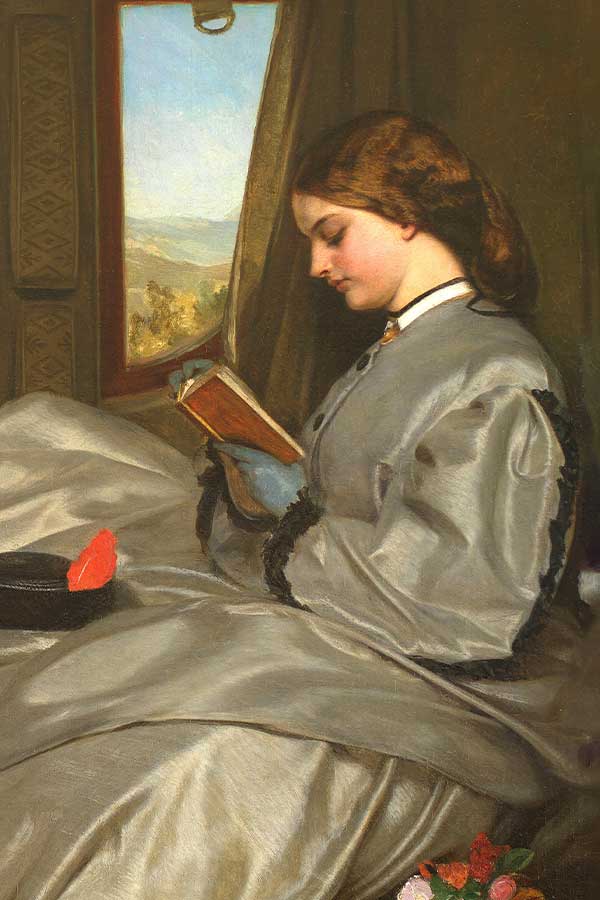 The Travelling Companions von Augustus Leopold Egg, right