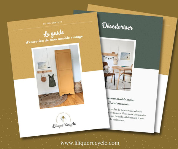 Guide d'entretien mobilier vintage