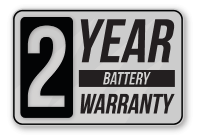 2 year golf trolley lithium battery warranty
