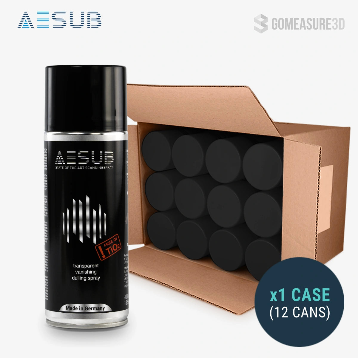 Aesub Transparent (12 Pack | 1 Case)