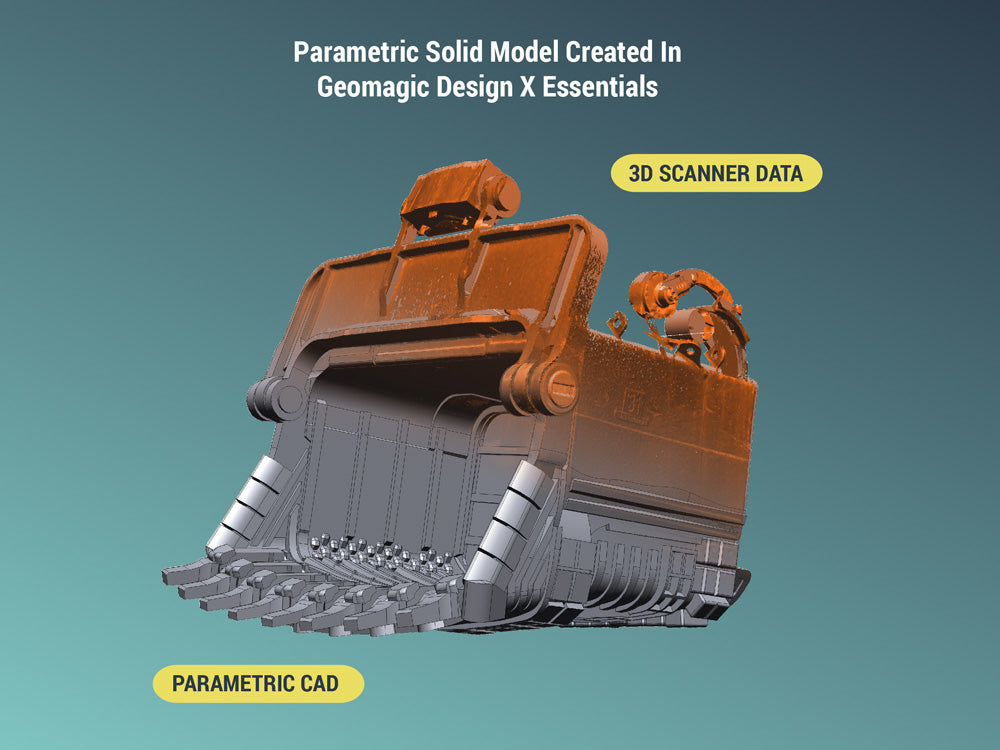 from 3D scanner data to parametric CAD model