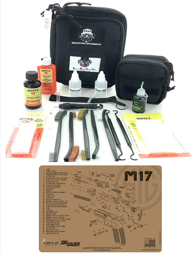 EDOG CZ P10C Cerus Exploded View Schematic Gun Cleaning Mat & R5