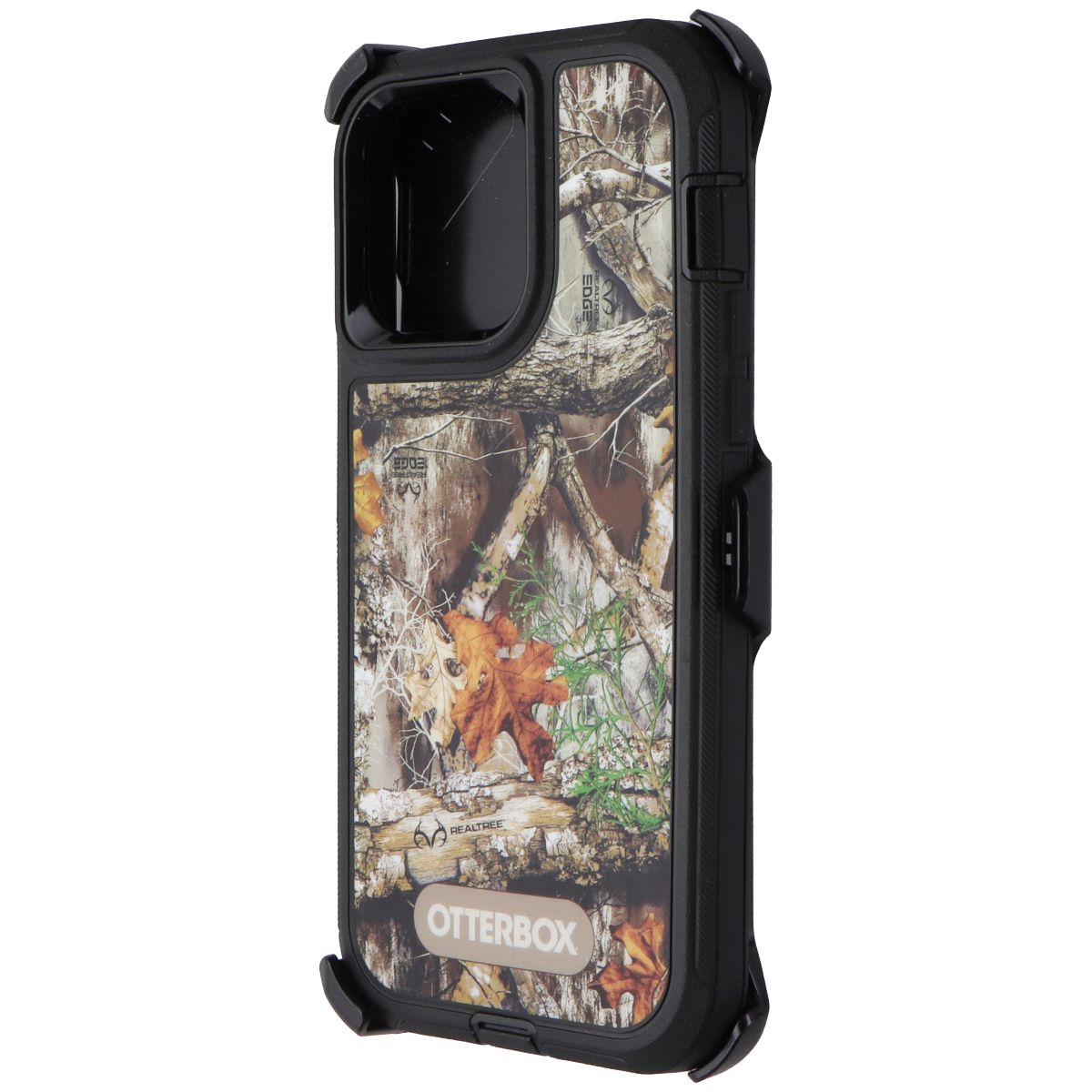 OtterBox Defender Case and Holster for iPhone 14 Pro Max - Realtree Edge Black