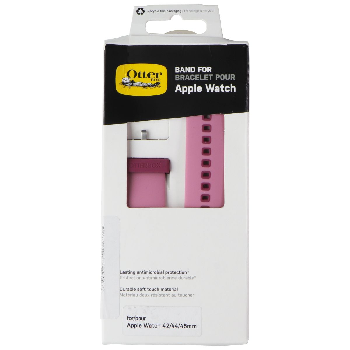 OtterBox Silicone Band for Apple Watch 42/44/45mm Cases - Mauve Morganite (Pink)