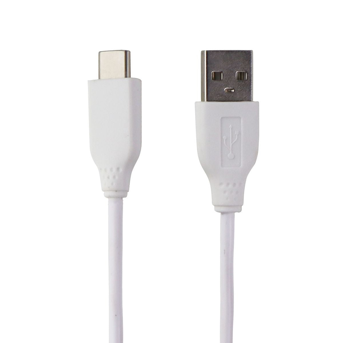 USB-C (Type-C) to USB-A 3.3-Ft Charge/Sync Cable for Smartphones & More - White