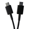 Picture of Samsung (3.3ft/1m) USB-C to USB-C (Type C) Charge & Sync Cable - Black