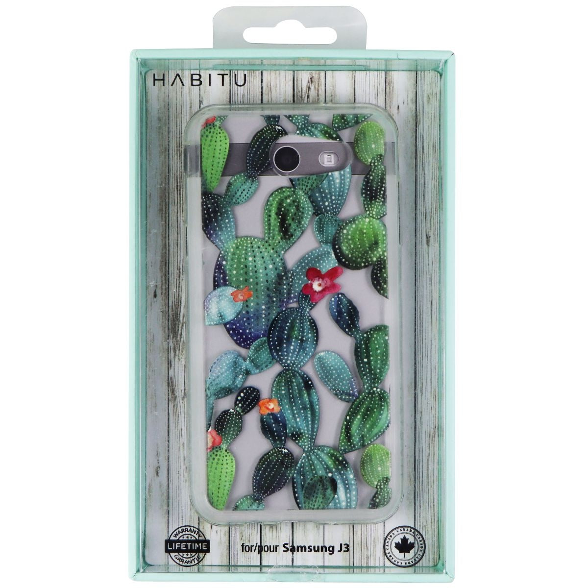 Habitu Designer Protective Case for Samsung Galaxy J3 - Cactus