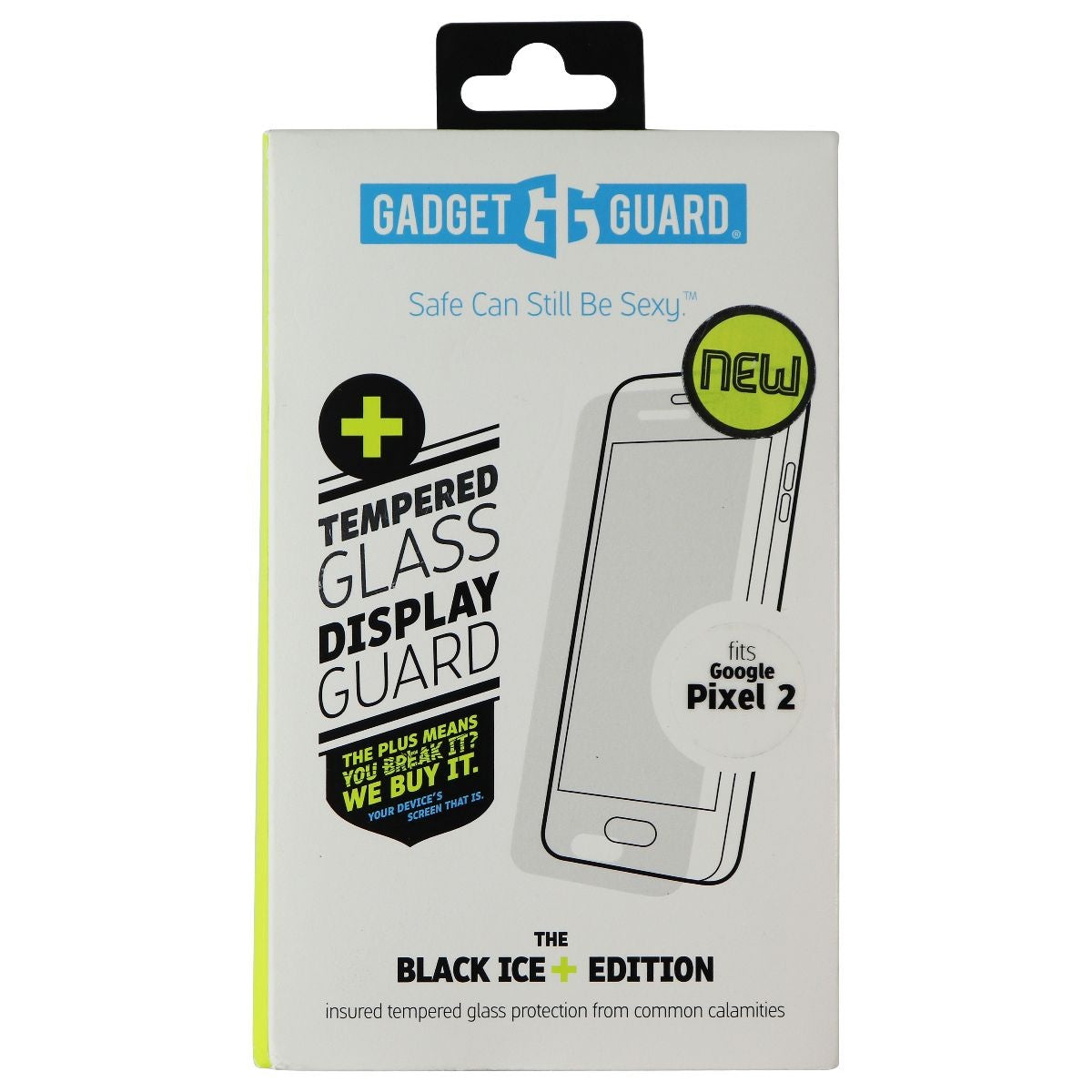 Gadget Guard Black Ice Plus Edition Screen Protector for Google Pixel 2