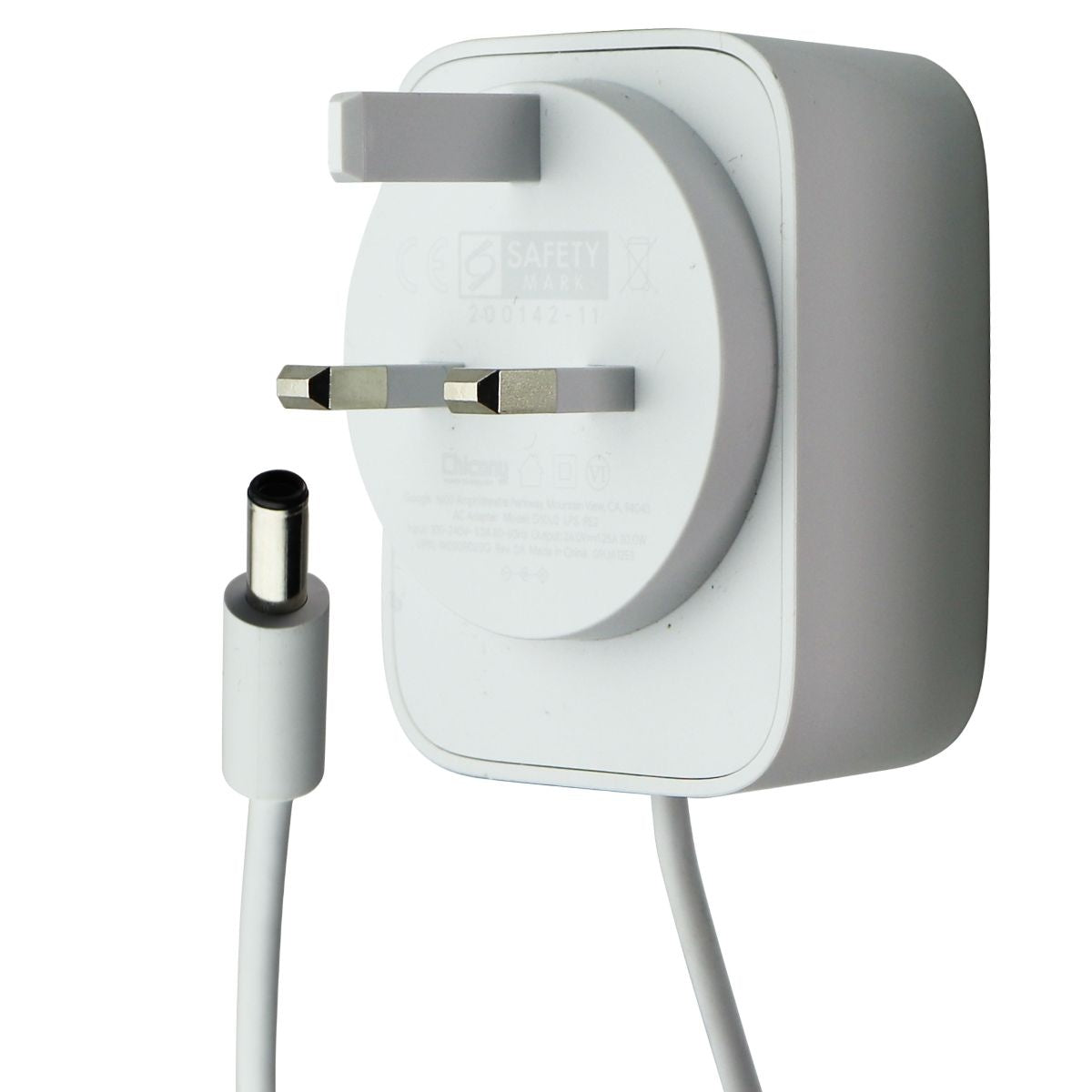 Google UK Power Adapter (24V/1.25A/30W) for Google Nest Hub Max