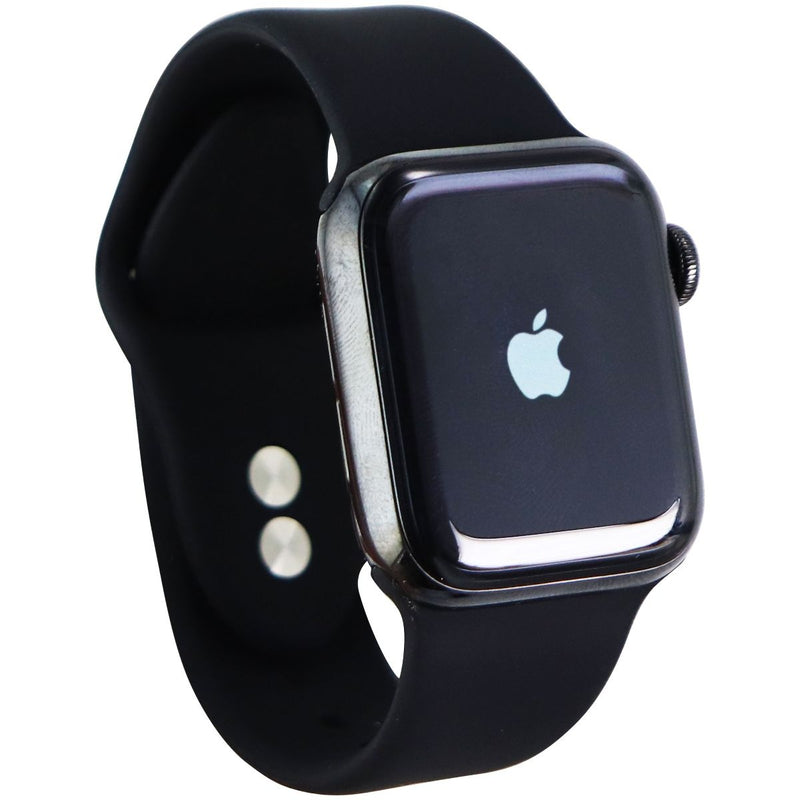 税込】 【美品・care+】apple watch HERMES S6ブラック 40mm 腕時計