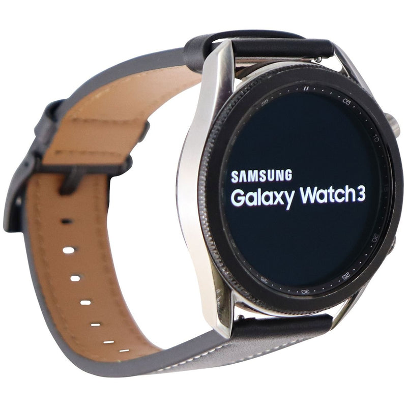 Samsung Galaxy Watch3 (45mm) GPS + Bluetooth Smartwatch - Silver (SM-R