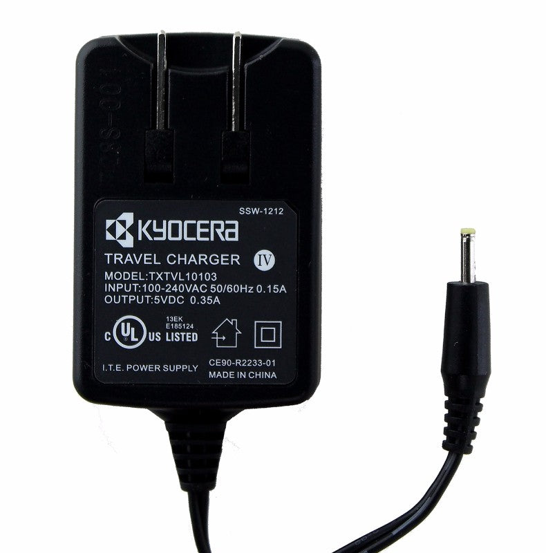 Kyocera Wall Charger (TXTVL10103) for Cell Phones - Black