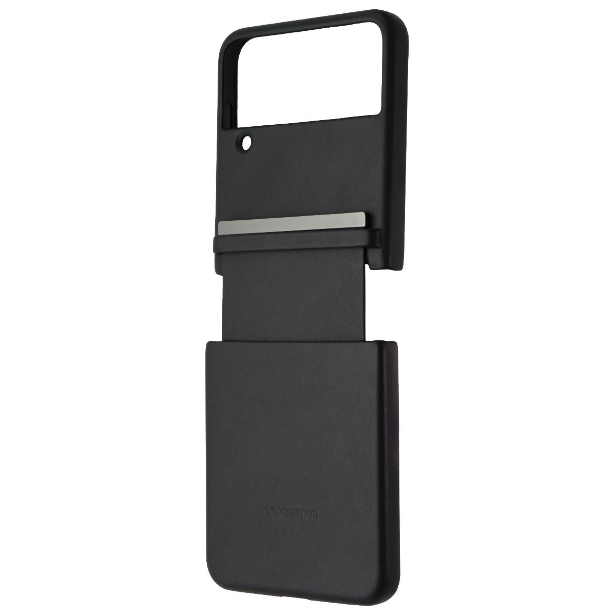 Samsung Flap Leather Cover for Samsung Galaxy Z Flip4 - Black - Samsung - Simple Cell Shop, Free shipping from Maryland!