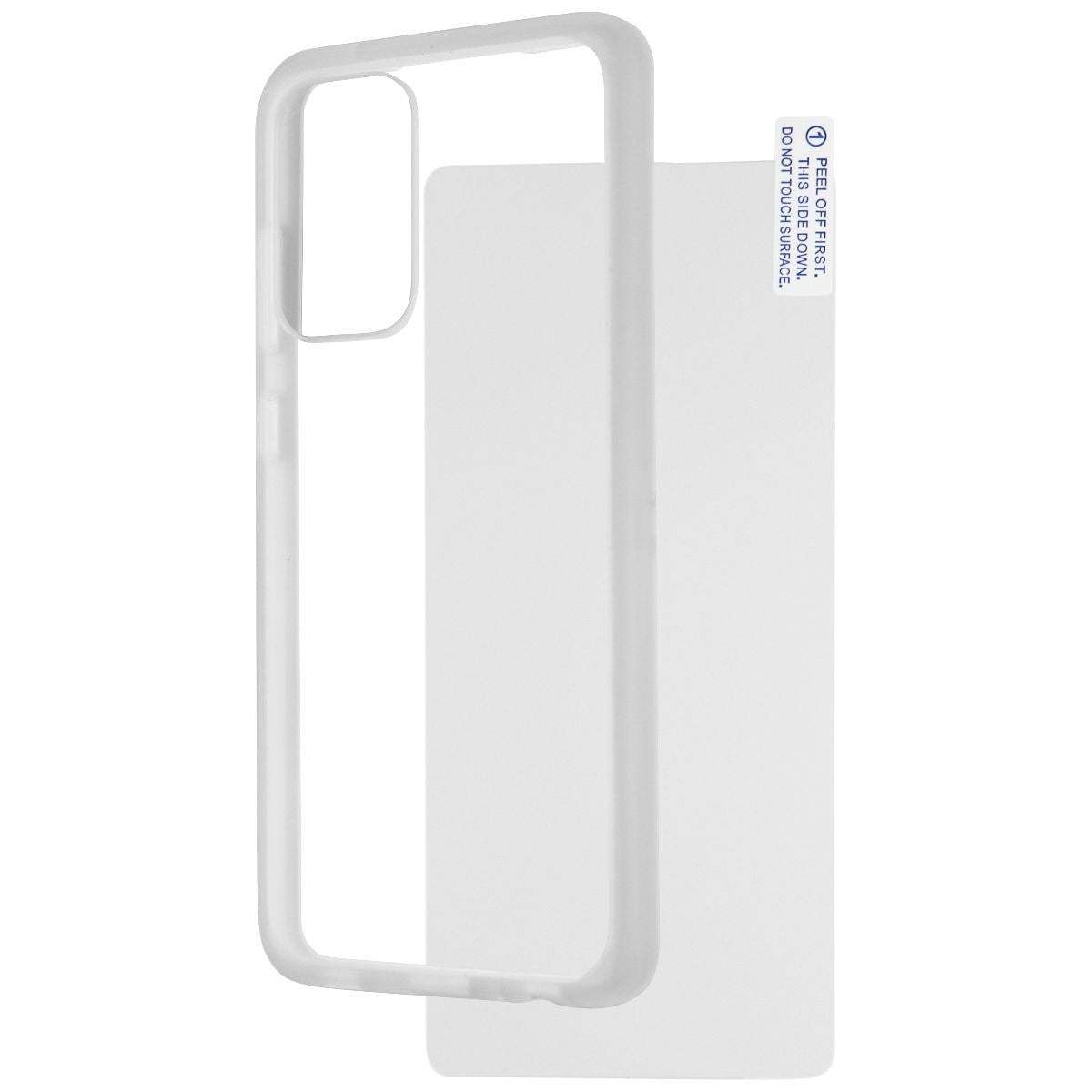 Otterbox React + Trusted Glass Series Case for Samsung Galaxy A72 - Clear