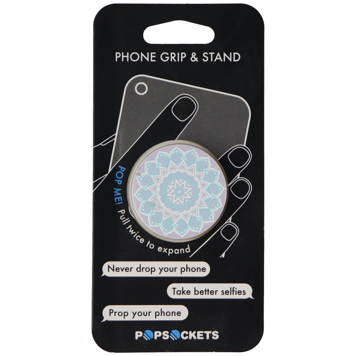 PopSockets: Collapsible Grip & Stand for Phones Tablets - Peace Mandala Tiffany - PopSockets - Simple Cell Shop, Free shipping from Maryland!