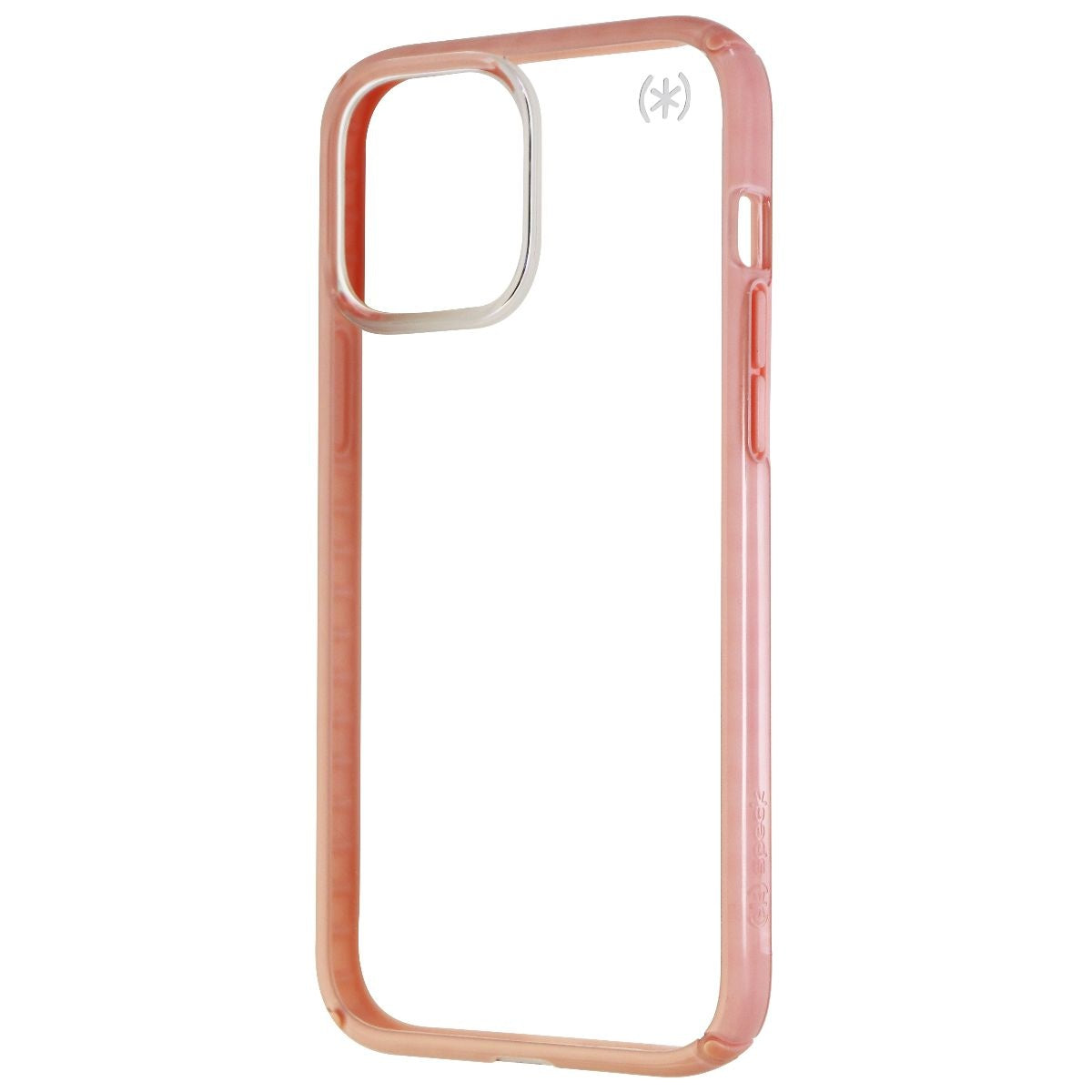 Speck Presidio Perfect-Clear Impact Geo Case for iPhone 12 Pro Max - Clear/Pink