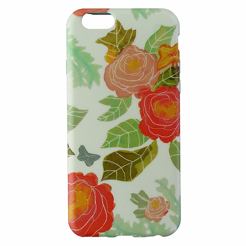 Agent18 FlexShield Series Slim Case for iPhone 6s and 6 - Cream / Pastel Flowers - Agent18 - Simple Cell Shop, Free shipping from Maryland!