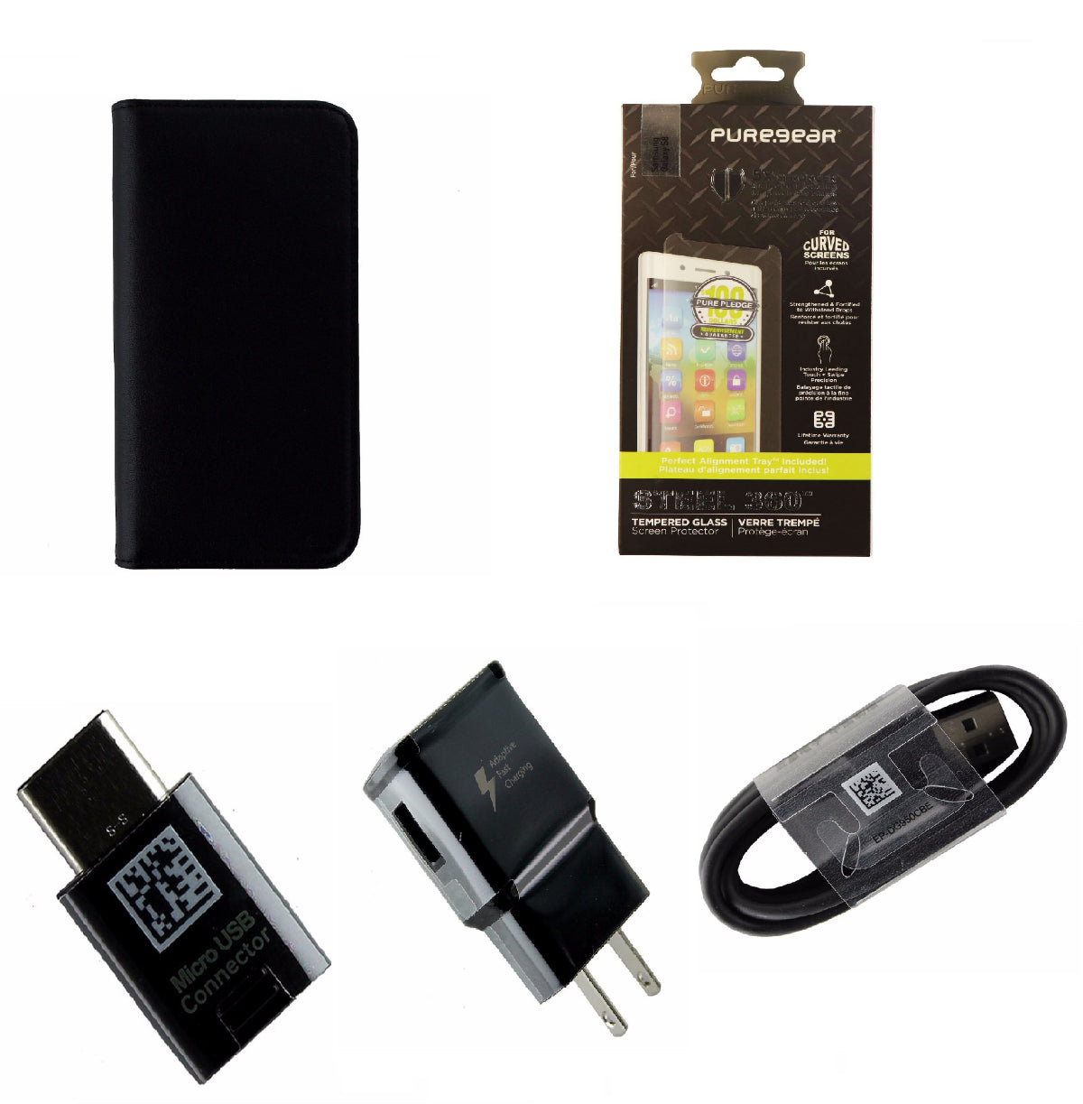 Samsung Galaxy S8 Accessory Kit with Case, Screen Protector, and Charging Kit - Case-Mate - Simple Cell Shop, Free shipping from Maryland!