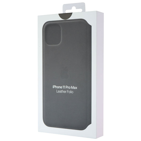 Apple - iPhone 11 Pro Leather Folio - Black