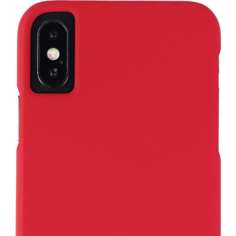 Case-Mate Barely There Slim Leather Case for Apple iPhone XS and X - Red - Case-Mate - Simple Cell Shop, Free shipping from Maryland!