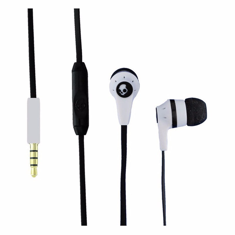 Skullcandy INKD Series Earbuds with Mic and Remote - White/Black - S2IKFY-074 - Skullcandy - Simple Cell Shop, Free shipping from Maryland!