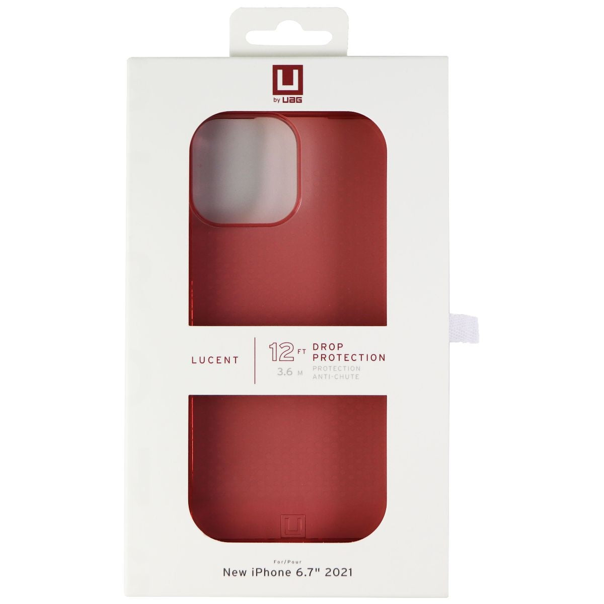 Urban Armor Gear Lucent Gel Case for Apple iPhone 13 Pro Max - Red Clay - Urban Armor Gear - Simple Cell Shop, Free shipping from Maryland!