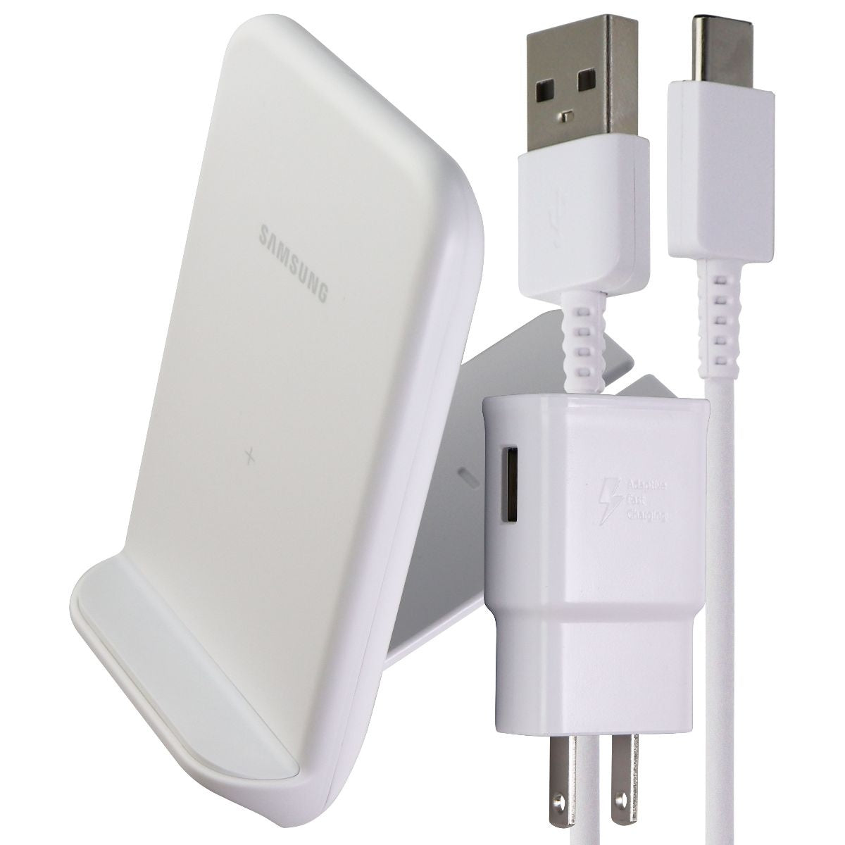 Samsung Fast Wireless Charger Convertible White EP-N3300TWEGUS - Best Buy