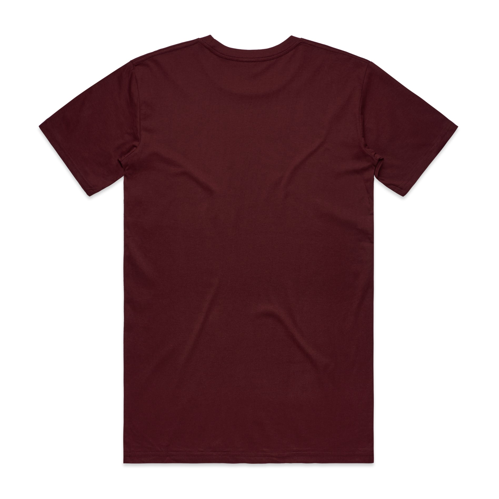 blank burgundy t shirt