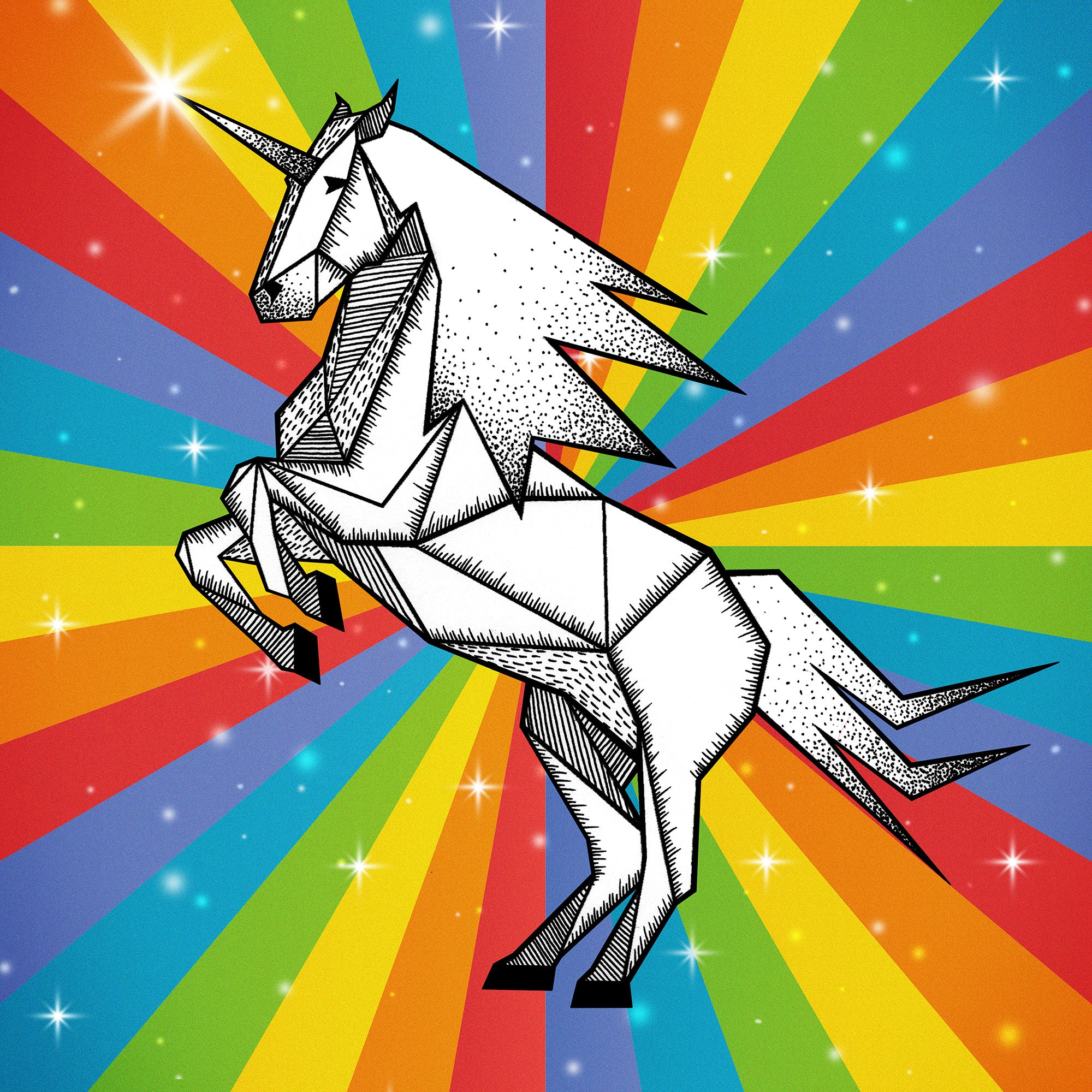 unicorn gay pride gif