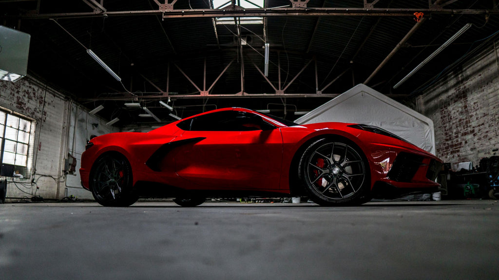 CORVETTE C8 - VOSSEN HF-5 WHEELS 