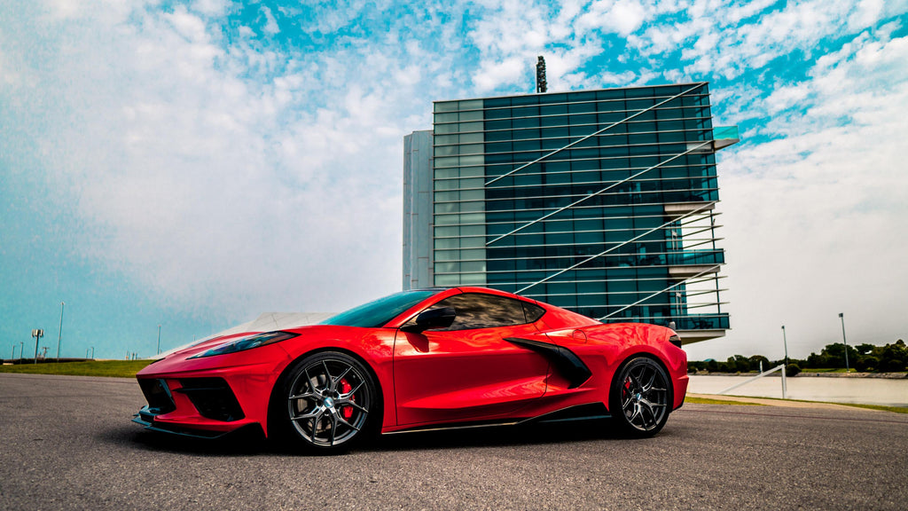 CORVETTE C8 - VOSSEN HF-5 WHEELS 