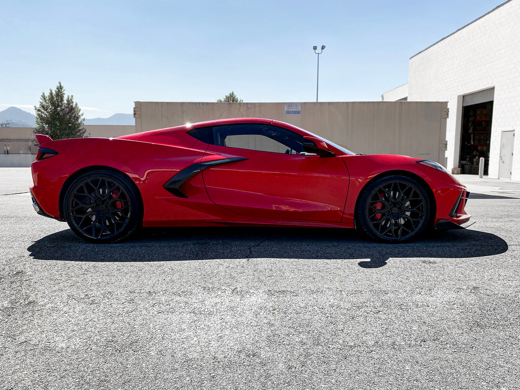 VOSSEN HF-2 GLOSS BLACK - CORVETTE C8 