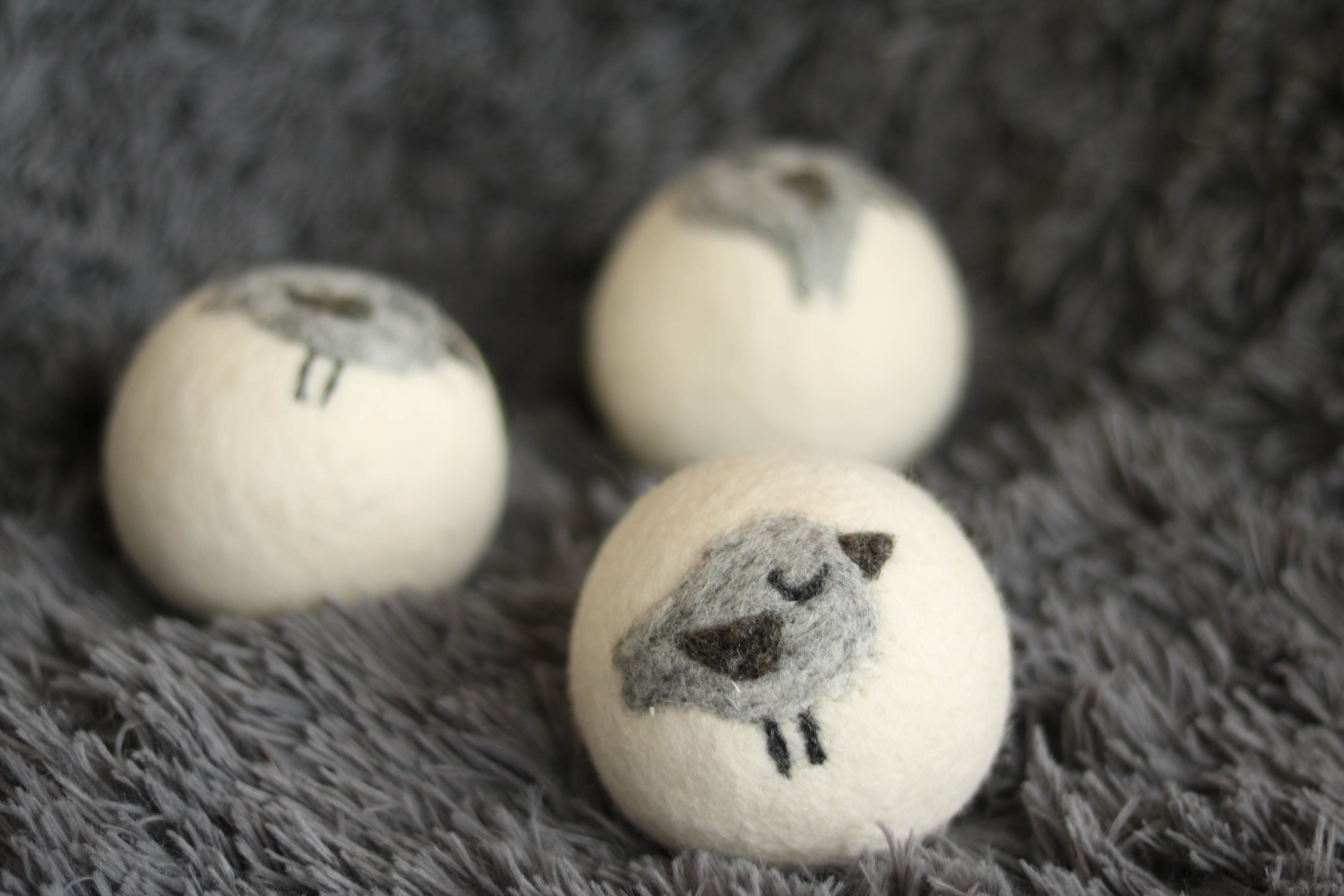 felt dryer balls