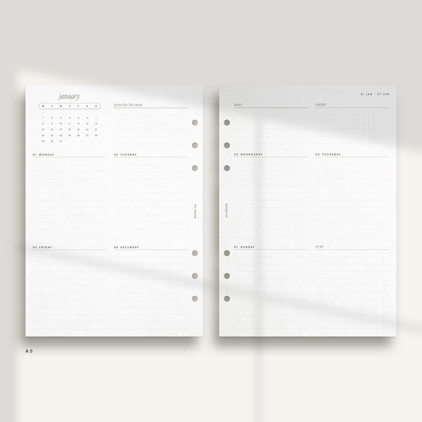 Louis Vuitton Monthly Calendar Refills 