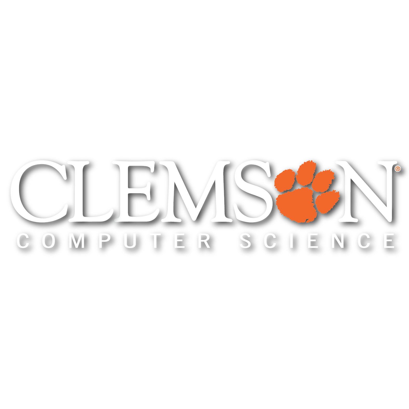 Clemson Computer Science Stacked 10" Decal