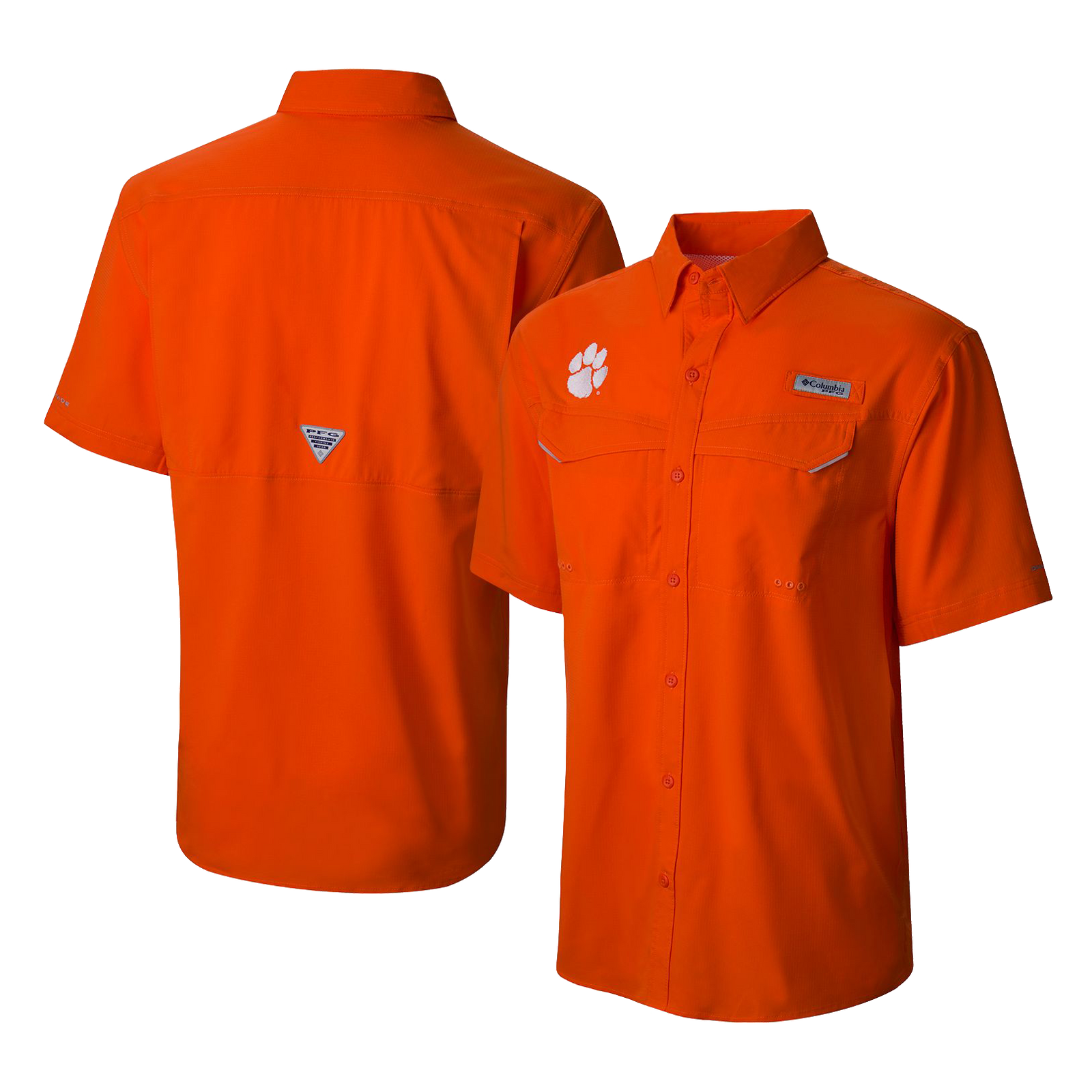 Clemson, Clemson Columbia Slack Tide Camp Shirt