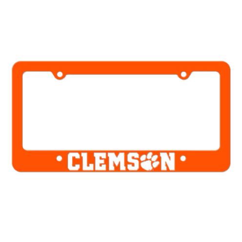 Gameday Ironworks Clemson Tigers License Plate Frame - Mr. Knickerbocker