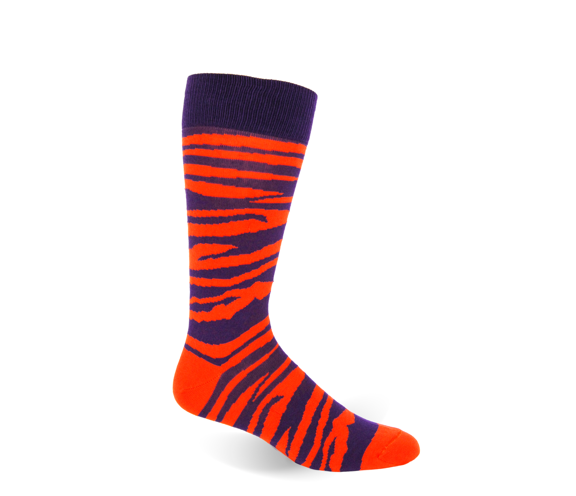 CLASSIC TIGER STRIPES Fun Animal Print Socks