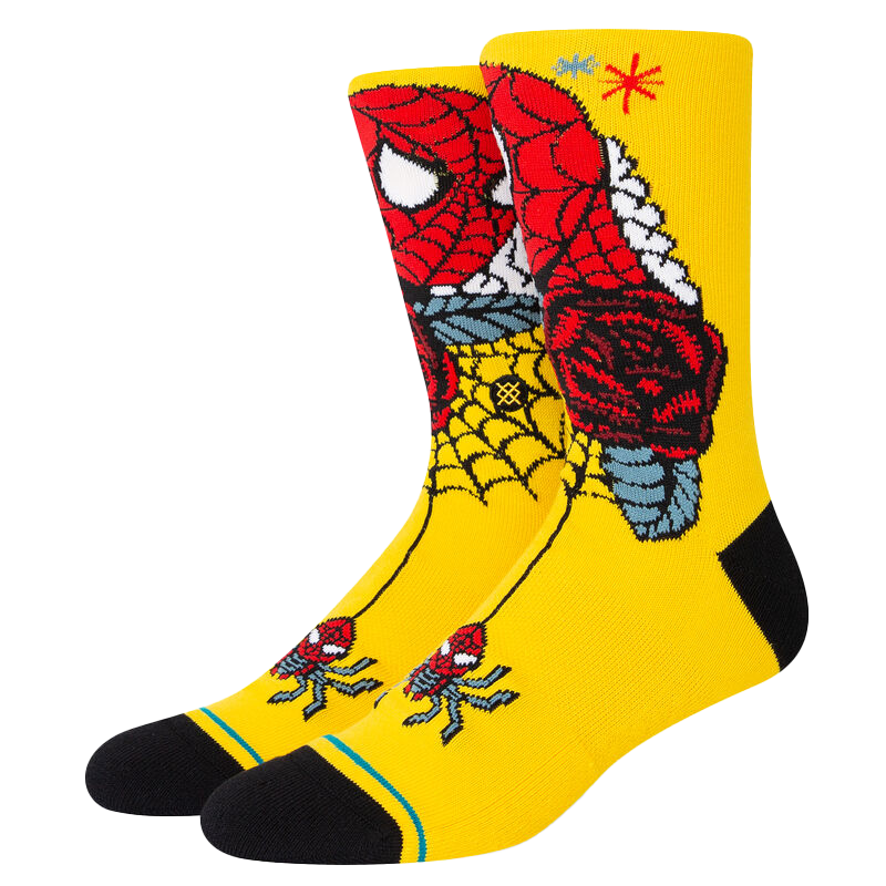 Spiderman Crew Socks - Spidey Season - Medium