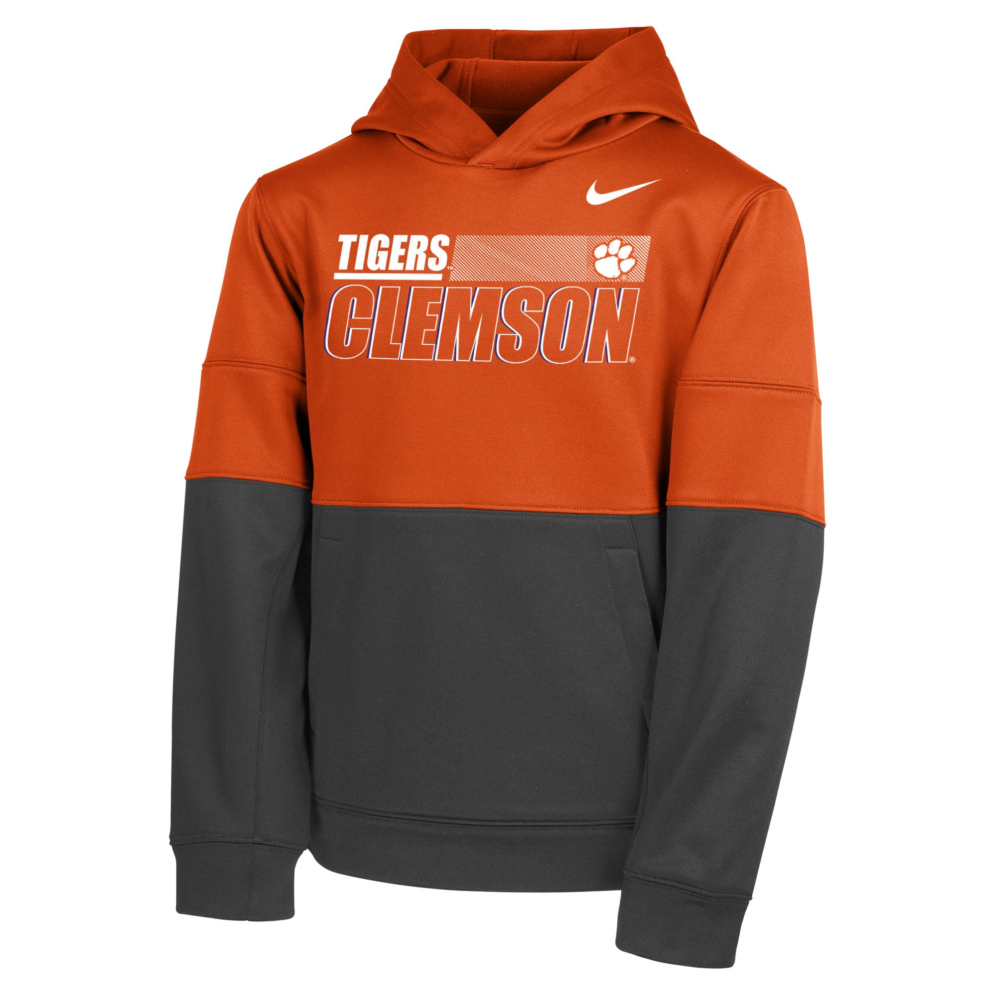 nike hoodie color block