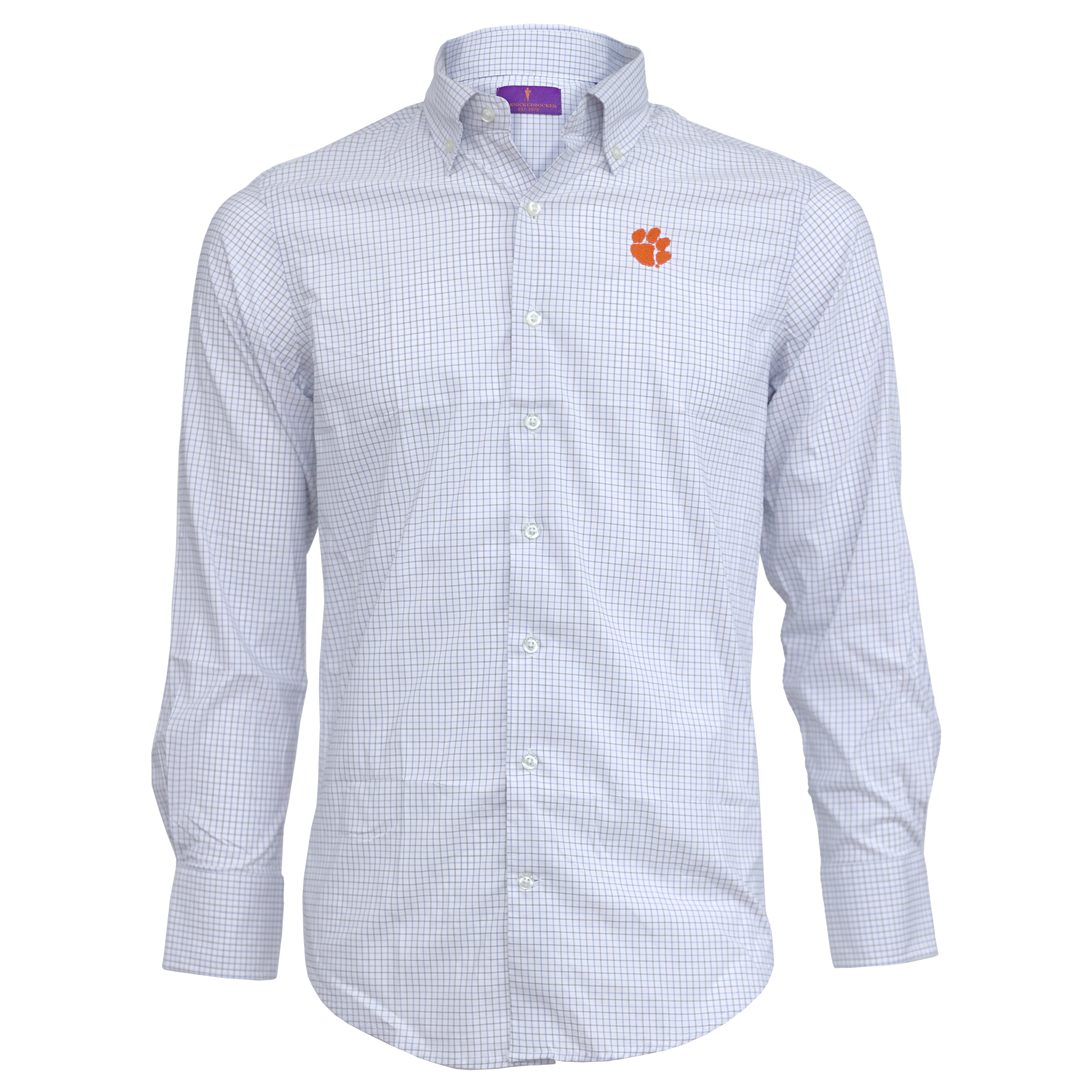 Columbia Slack Tide Orange Camp Shirt Printed White Paw - Mr. Knickerbocker