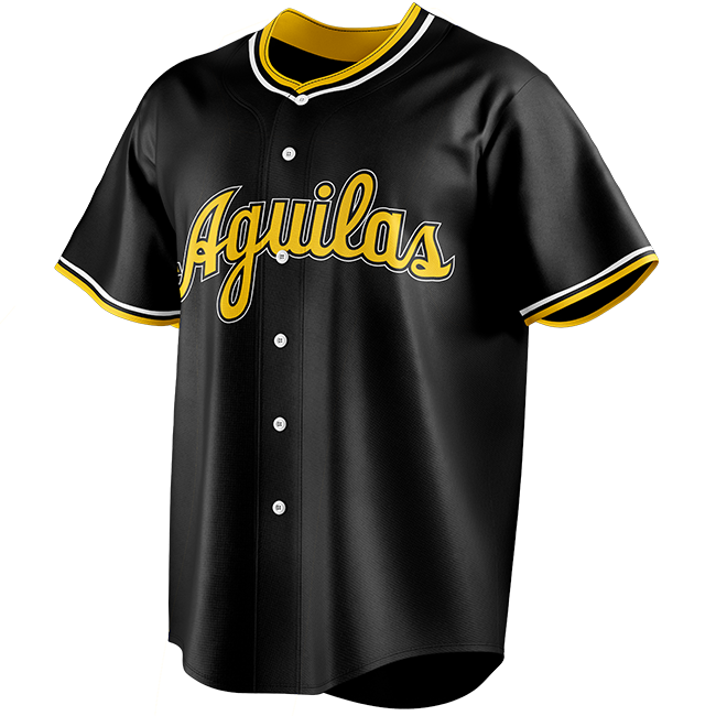 Jersey Oficial Aguilas Cibaeñas, versión Negra – 