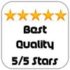 5 of 5 star quality