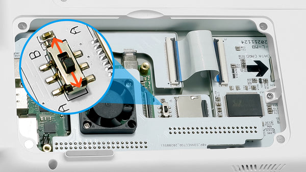 CrowPi L have Dual system switching adapter board and internal MicroSD card expansion slot