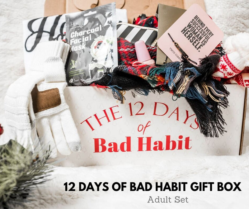 Classic 12 Days Punch Box Advent Gift Box 2022 BAD HABIT BOUTIQUE