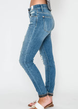 judy blue camo patch jeans