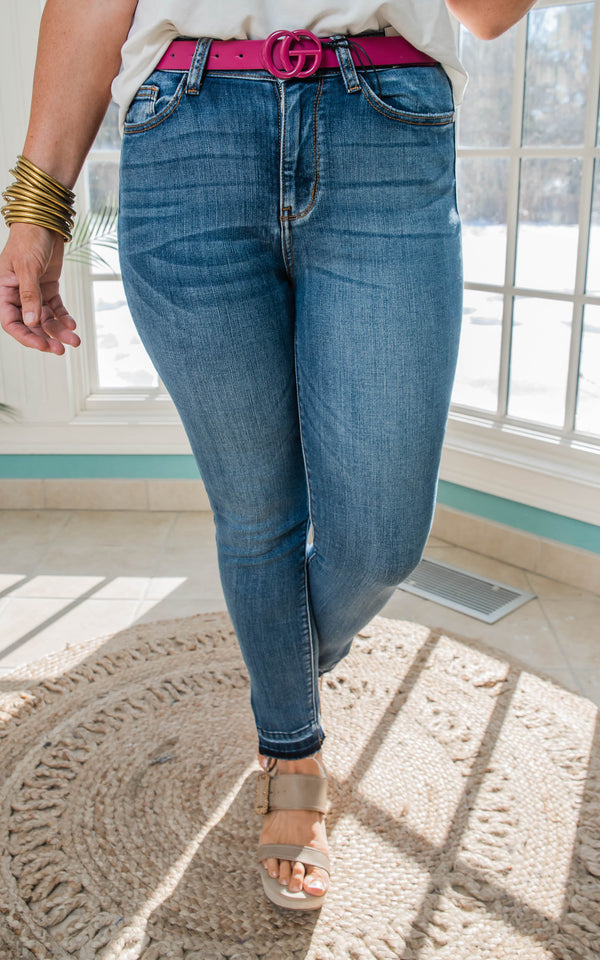 Judy Blue High Rise Tummy Control Denim Skinny Jeans